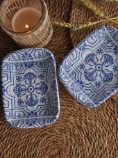 M'art Home etnic 2 li Mini Sunum Tabağı 10x14 cm thumbnail 2