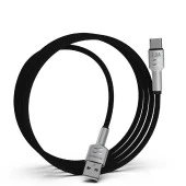 Syrox C133AT 3.0A Hasir Metal Başlikli Type-C Hızlı Şarj & Data Kablosu - 4