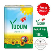 YUDUM AYÇİÇEK YAĞI 18 LT TENEKE - 1