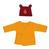 Galatasaray Orjinal Lisanslı 5'li Bebek Hastane Çıkışı Seti - 3