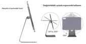 Ipad Pro 11 Inç 1/2/3 Ve 4.nesil Ile Uyumlu Magnetic/mıknatıslı Tablet Standı - 7