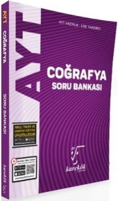 AYT Coğrafya Soru Bankası Karekök Yayınları - 1