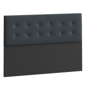 Mobpazar Yatak Başlığı, Belgrad Başlık Antrasit 150x100 cm - 1