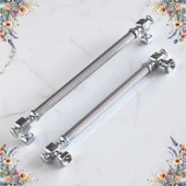Talas Krom Çizgili Metal Kulp Kulpu 192 mm Mobilya Çekmece Mutfak Dolabı Dolap Kulpları Kulbu thumbnail 8