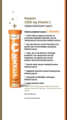 Nouplus C Vitamini 20 Efervesan Tablet thumbnail 3