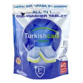 Turkishcare Hepsi 1 Arada 40 lı Bulaşık Makinası Tableti x 24 Paket (960 Tablet) - 3