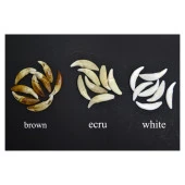 Doğal Tibet 3-4cm Kurt Dişi Kolye Brown Ayarlı Örgü İp 2 Boncuk - 8