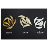 Doğal Tibet 3-4cm Kurt Dişi Muska Kolye Brown Ayarlı Boğma İp - 9