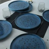 Keramika Keraart Ocean Vista Stackable Servis Tabağı 27 Cm 6 Adet 21777 - 2