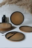 Keramika Keraart Vintage Stackable Servis Tabağı 27 Cm 6 Adet 21782 - 1