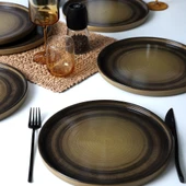 Keramika Keraart Vintage Vibe Stackable Servis Tabağı 27 Cm 6 Adet 21781 - 7