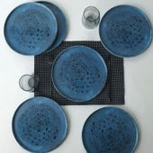 Keramika Keraart Ocean Vista Stackable Servis Tabağı 27 Cm 6 Adet 21777 - 3