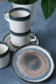 Keramika Keraart Hydra Stackable Çay Takımı 12 Parça 6 Kişilik 21279 - 3