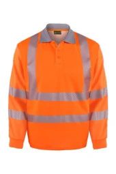 OLYMPUS SAFETY COMFORT SLEEVED POLO SHIRT - 1