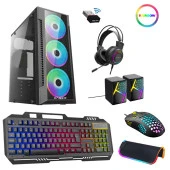 Xaser Xsr375 i5 3470 16GB Ram 256GB SSD 4GB GT730 Ekran Kartı Masaüstü Oyun Bilgisayarı thumbnail 1