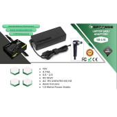 Sprange SR-L10 Standart Universal Laptop Adaptör 19V 4.74A 5.5x2.5mm - 1