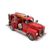 Dekoratif Metal İtfaiye Arabası 0510ZJ-1032 Model-M96 - 5