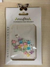 3D Tırnak Süsleri Tırnak Charm Nail Charms Nail Art Objeleri 25 Adet 3 - 1