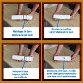 Kapsül Mobilya Yükseltici Sehpa Kanepe TV Ünitesi Koltuk Ayağı Baza Ayakları Mat Beyaz 15 cm thumbnail 5