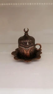 LALEZAR PORSELENLİ FİNCAN BAKIR OKSİT - 2