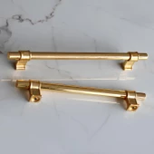 Hisar Altın Gold Düz Metal Kulp Kulbu 160 mm Çekmece Mobilya Mutfak Dolabı Dolap Kulpları Kulbu - 6