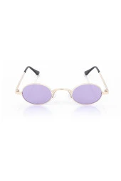 Octagon Gümüş-Siyah Sekizgen Erkek Güneş Gözlüğü thumbnail 4