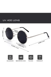 Mod Pilot Maxi Siyah- Mavi Erkek Güneş Gözlüğü thumbnail 3