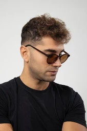 Minimal Retro Kare Erkek Güneş Gözlüğü - 2