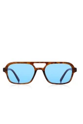 Minimal Retro Kare Erkek Güneş Gözlüğü thumbnail 1