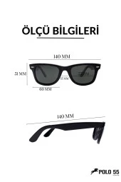 Retro Yuvarlak Anahtar Model Erkek Güneş Gözlüğü thumbnail 3