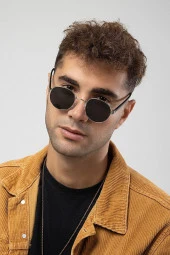 Minimal Retro Erkek Güneş Gözlüğü thumbnail 1