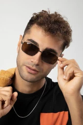 Leopar Oval Kadın Güneş Gözlüğü thumbnail 1