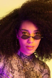 Geometrik Metal Çerçeve Gümüş-Siyah Erkek Güneş Gözlüğü - 1