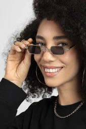 Bridge Aynalı Yuvarlak Metal Çerçeve Erkek Güneş Gözlüğü thumbnail 1