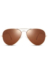 Metal Çerçeve Cateye Şeffaf Kadın Güneş Gözlüğü thumbnail 2