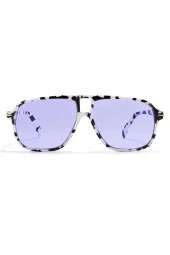 Yuvarlak Model Metal Kasa Köprülü Siyah Kadın Güneş Gözlüğü thumbnail 3