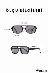 Anahtar Model Turuncu Lens Siyah Kadın Güneş Gözlüğü thumbnail 3