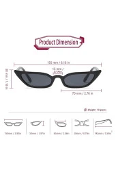 Anahtar Model Füme Kadın Güneş Gözlüğü thumbnail 2