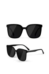 Turuncu Chunky Dikdörtgen Kadın Güneş Gözlüğü thumbnail 4