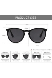 8045set01 Vintage Cat Eye Kadın Gözlük thumbnail 3