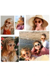 Retro Dikdörtgen Model Elmas Kesim Sap Kahverengi Güneş Gözlüğü thumbnail 5