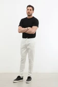 Erkek Beli Lastikli Likralı Pantolon - 2