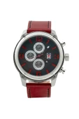 Beşiktaş Orijinal Multifonksiyon Erkek Kol Saati Kırmızı Deri Kordonlu - 1