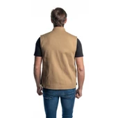 Şensel, Çok Cepli Yelek, Bej-Siyah -118E1357- Dört Mevsim-Vest - 2