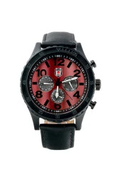 Beşiktaş Orijinal Erkek Kol Saati Siyah Deri Kordonlu - 1