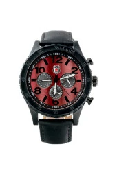 Beşiktaş Orijinal Erkek Kol Saati Siyah Deri Kordonlu Hediyelik Ahşap Kutulu - 2