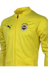Fenerbahçe Orijinal 23/24 A Takım Tam Fermuarlı Futbolcu Sweat + Kalem Set Ahşap Kutulu - 4
