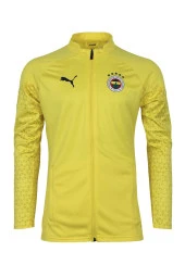 Fenerbahçe Orijinal 23/24 A Takım Tam Fermuarlı Futbolcu Sweat + Bileklik Set Özel Ahşap Kutulu - 2