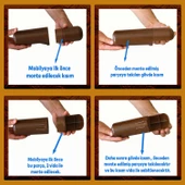 Kapsül Mobilya Kanepe TV Ünitesi Koltuk Ayağı Baza Ayakları Ahşap Desenli Kahverengi Ceviz 15 cm thumbnail 5