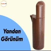 Kapsül Mobilya Kanepe TV Ünitesi Koltuk Ayağı Baza Ayakları Ahşap Desenli Kahverengi Ceviz 15 cm thumbnail 3